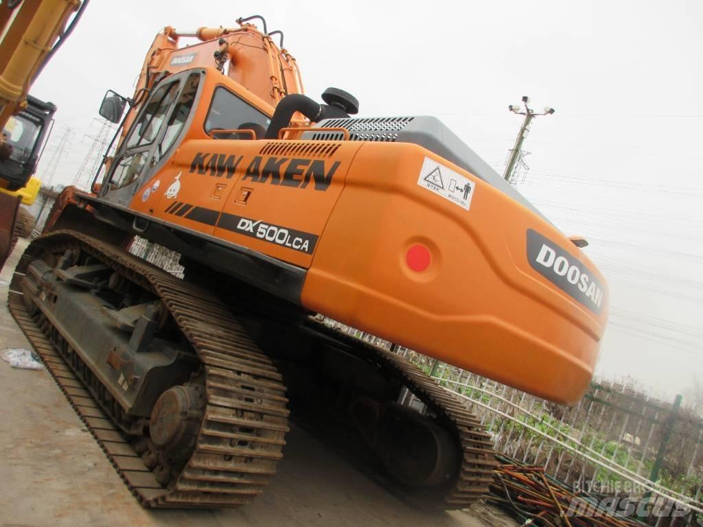 Doosan DX 500 대형 굴삭기 29톤 이상