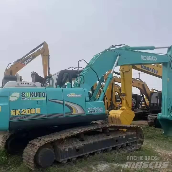 Kobelco SK200D 대형 굴삭기 29톤 이상