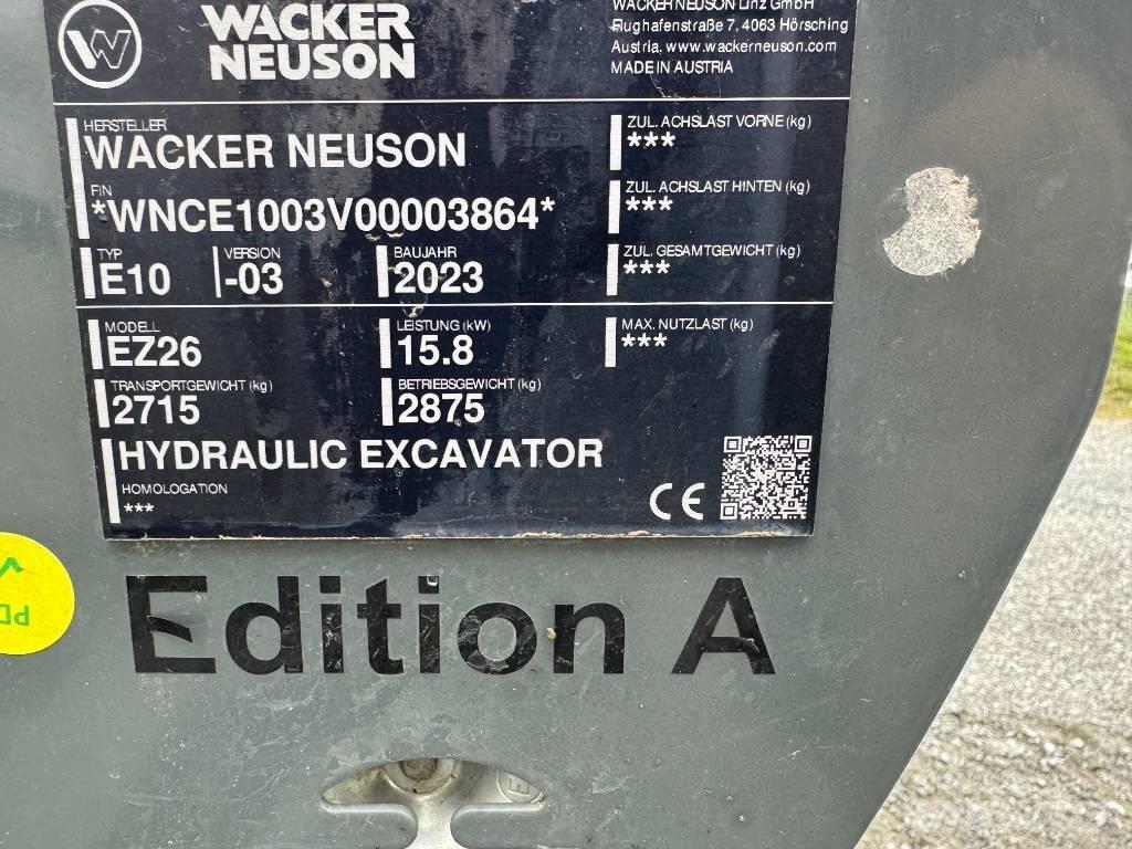 Wacker Neuson EZ26 대형 굴삭기 29톤 이상