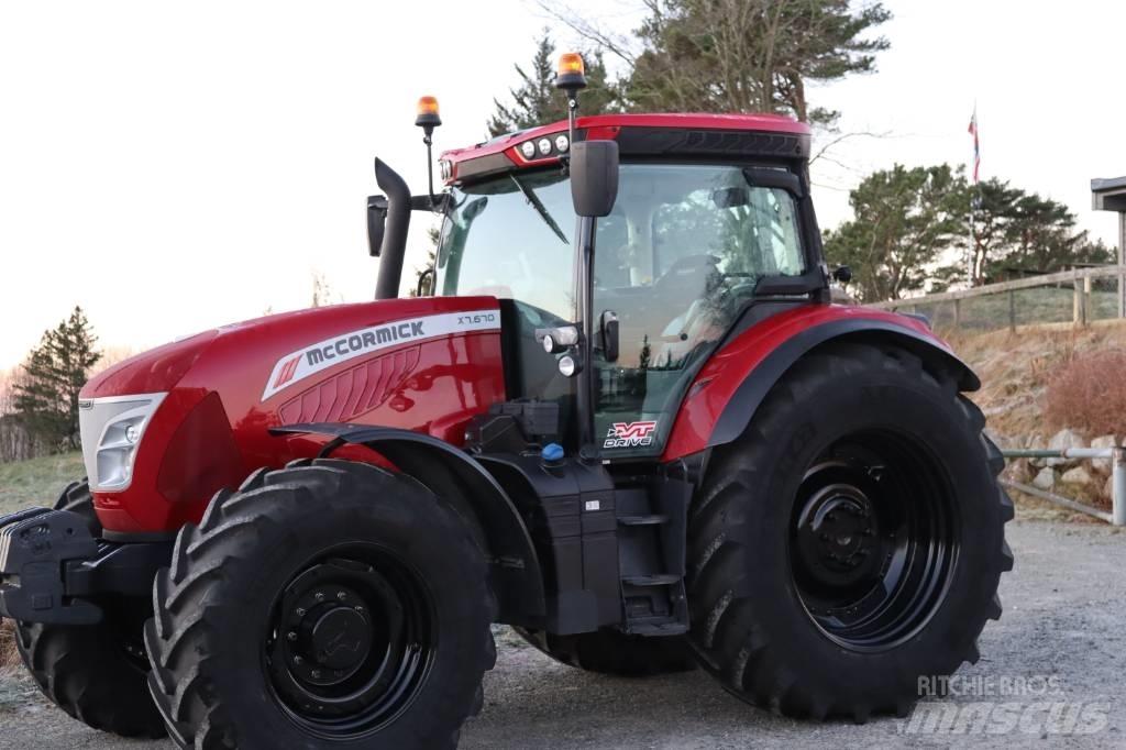 McCormick X 7.670 트랙터