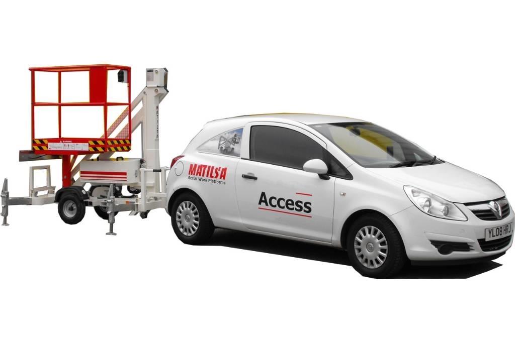 Matilsa Parma 7 트레일러 탑재 고소작업대
