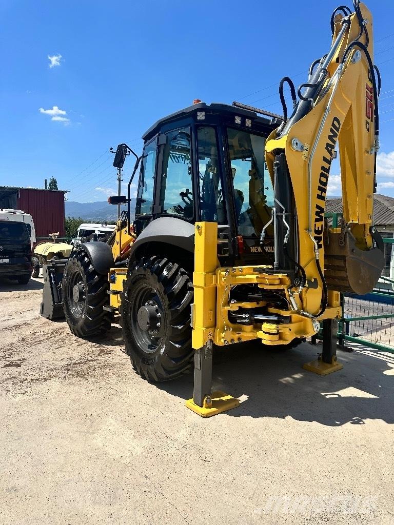 New Holland B 115 B 백호로더