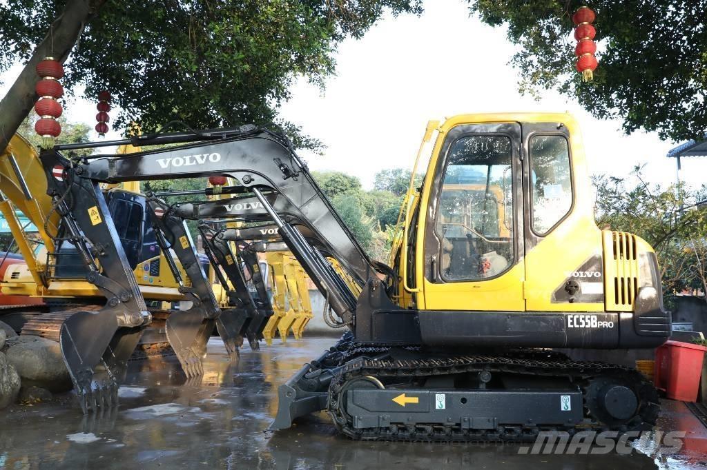 Volvo EC 55 B 소형 굴삭기 7톤 미만