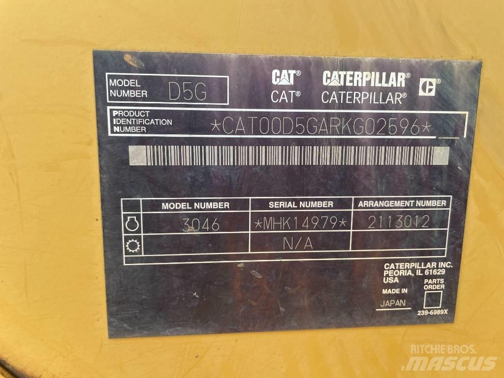 CAT D 5 LGP 크롤러 도저