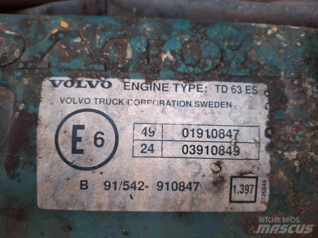 Volvo TD63E 엔진