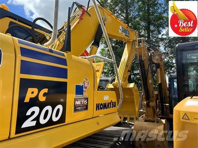 Komatsu PC 200-8 대형 굴삭기 29톤 이상