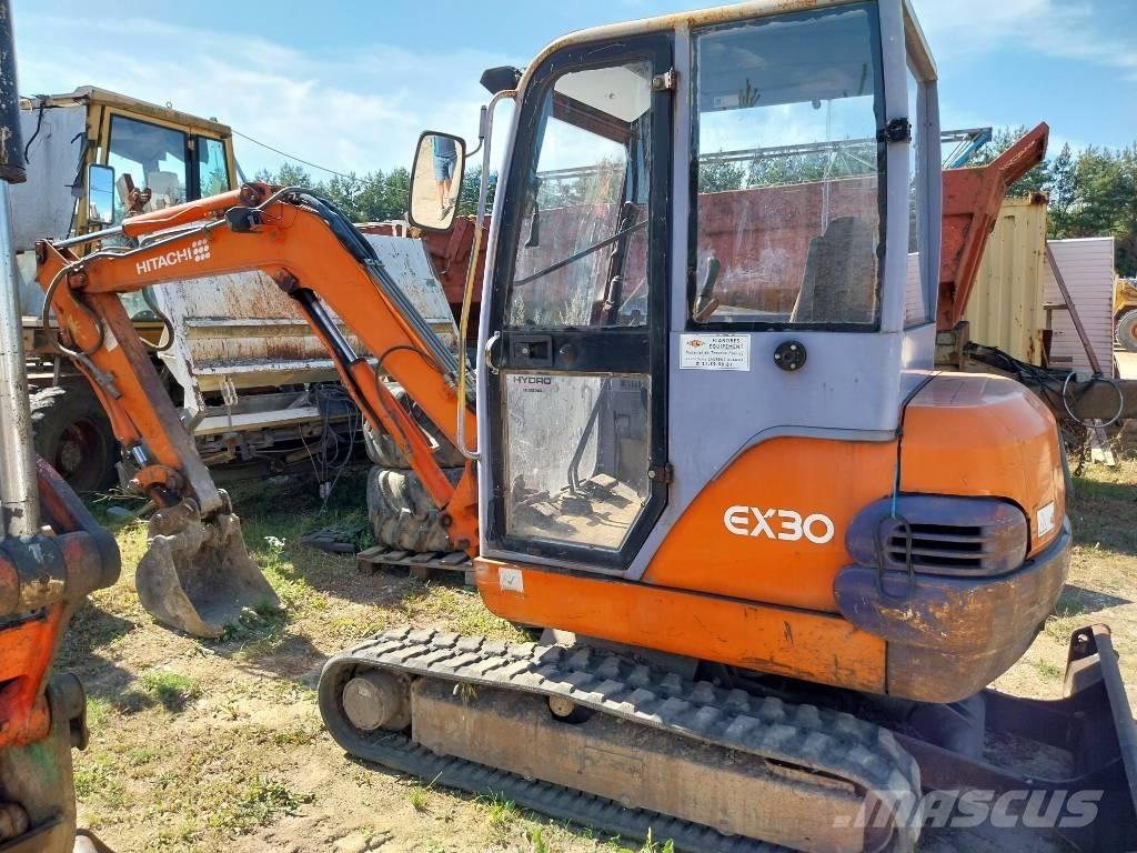 Hitachi EX 30-2 소형 굴삭기 7톤 미만