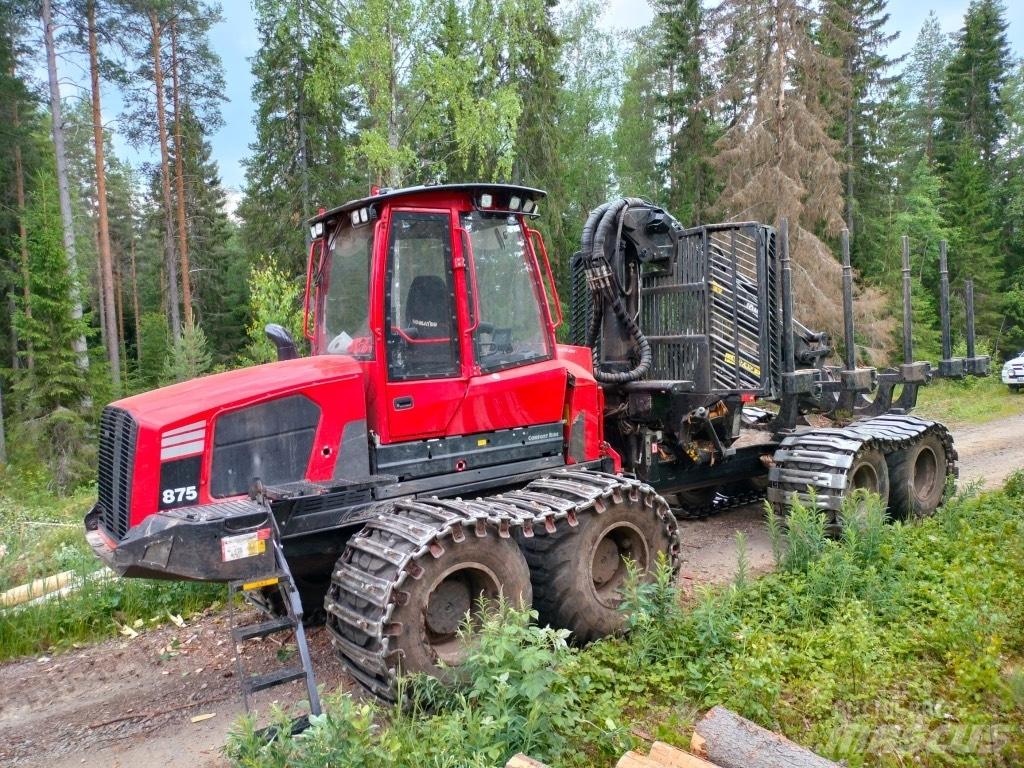 Komatsu 875 원목 포워더
