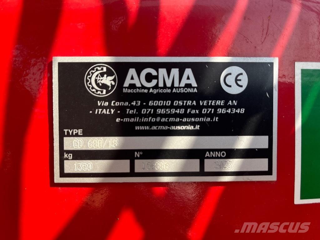  ACMA GD 680/18 건초 포장기