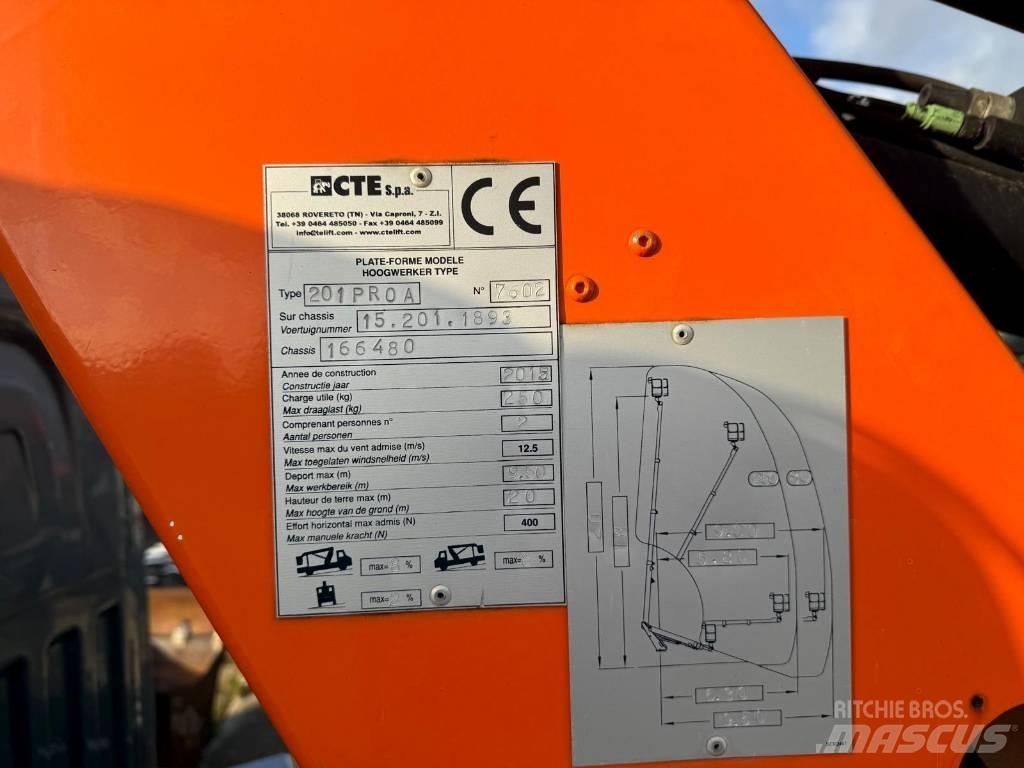 Renault Maxity 120 기타 승강기와 플랫폼
