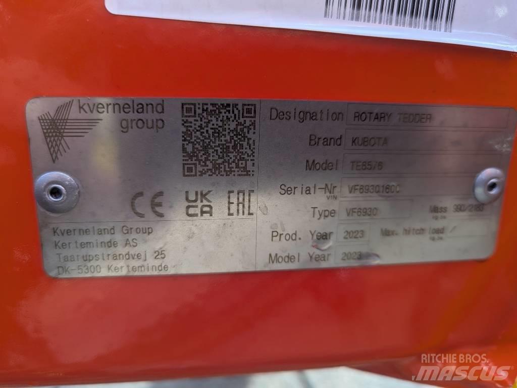 Kubota TE 6576 건초 및 사료 기계 액세서리