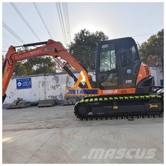 Kubota KX 080-4 중형굴삭기 7톤-28톤