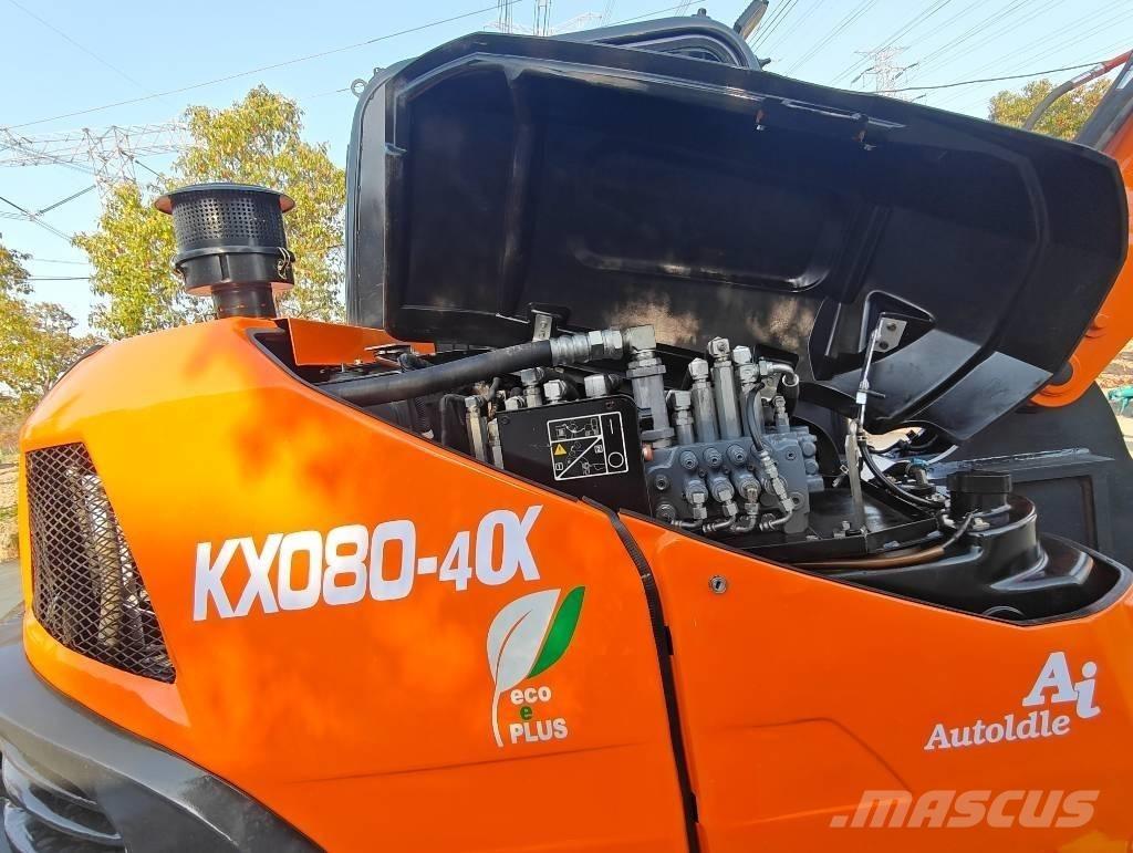Kubota KX 080-4 중형굴삭기 7톤-28톤
