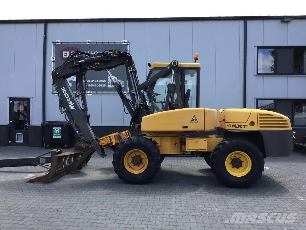 Mecalac 12 MXT  휠 굴삭기