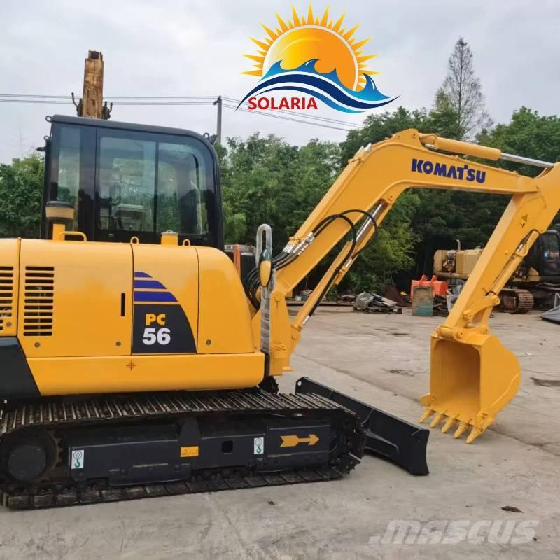Komatsu PC 56 소형 굴삭기 7톤 미만