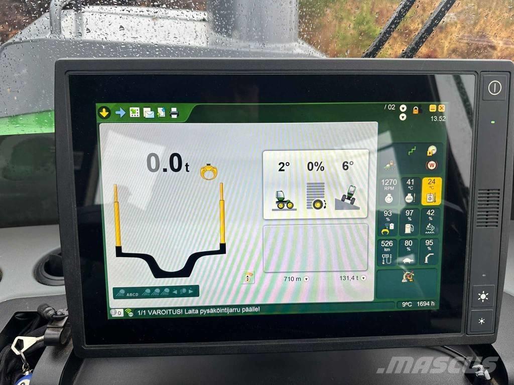 John Deere 1510 G 원목 포워더