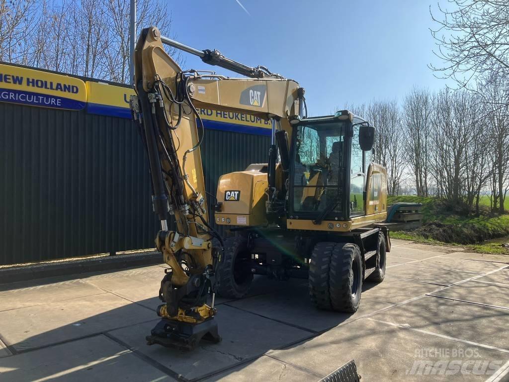 CAT M314F  휠 굴삭기