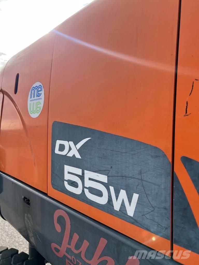Doosan DX 55 소형 굴삭기 7톤 미만