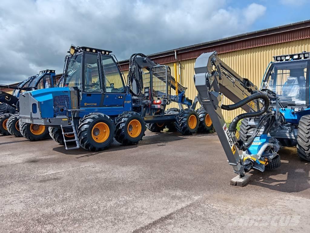 Rottne F15E 원목 포워더