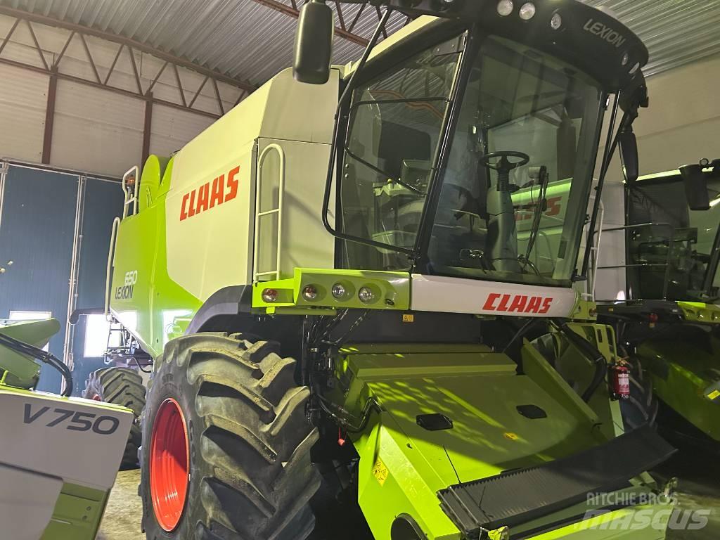 CLAAS Lexion 650 콤바인 수확기