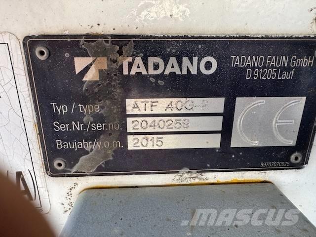Tadano ATF 40-2 A/T 크레인