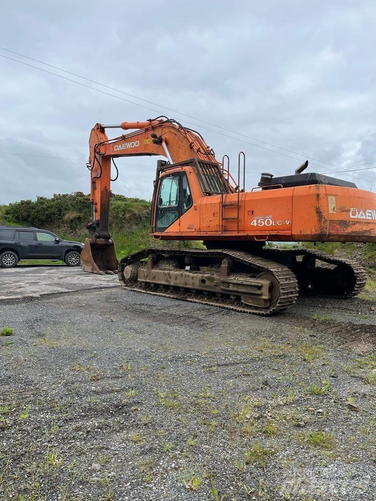 Daewoo 450LC-V 대형 굴삭기 29톤 이상