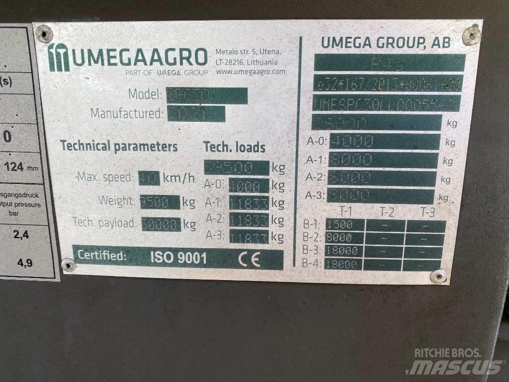 Umega SPC30 티퍼 트레일러