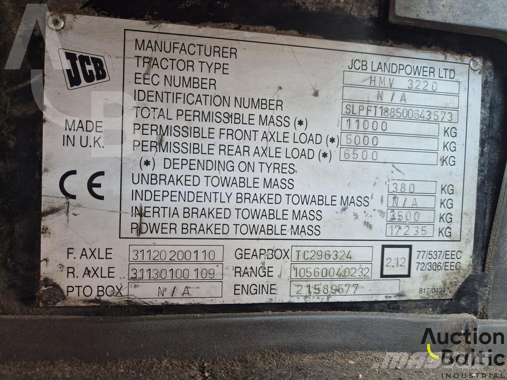 JCB Fastrac 3220 트랙터