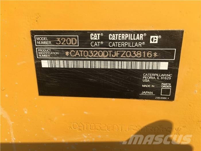CAT 320 D 대형 굴삭기 29톤 이상