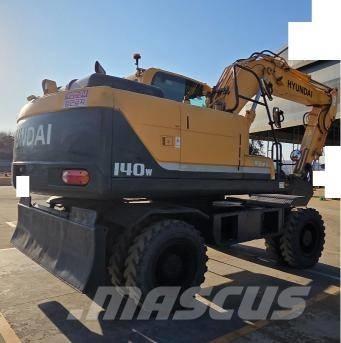 Hyundai Robex 140 W  휠 굴삭기