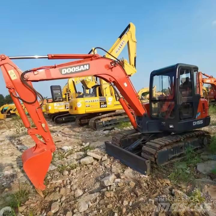 Doosan DH55 소형 굴삭기 7톤 미만