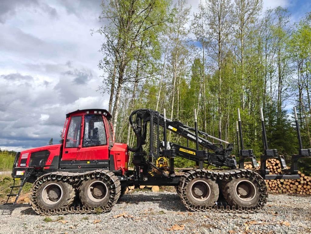 Komatsu 855 원목 포워더
