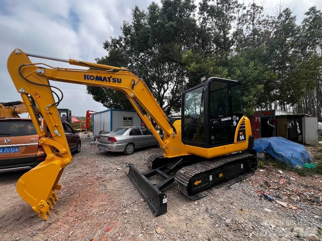 Komatsu PC 56-7 소형 굴삭기 7톤 미만