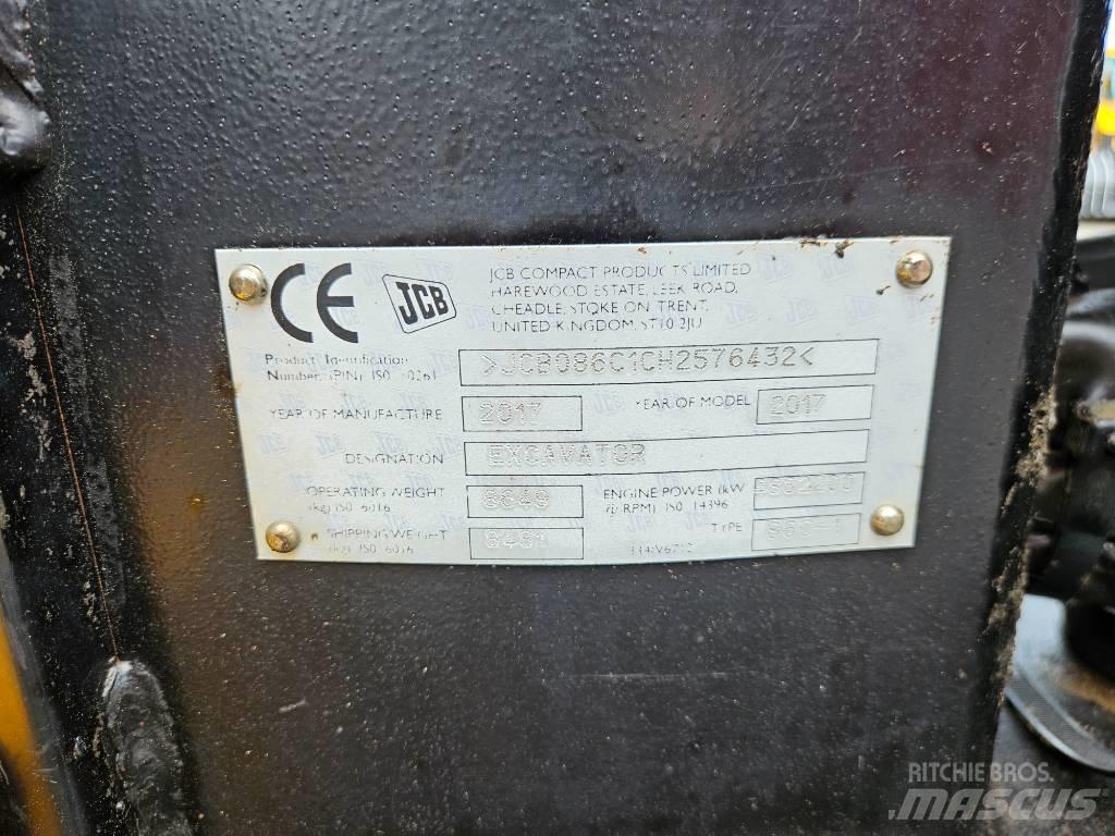 JCB 86 C-1 eco 중형굴삭기 7톤-28톤
