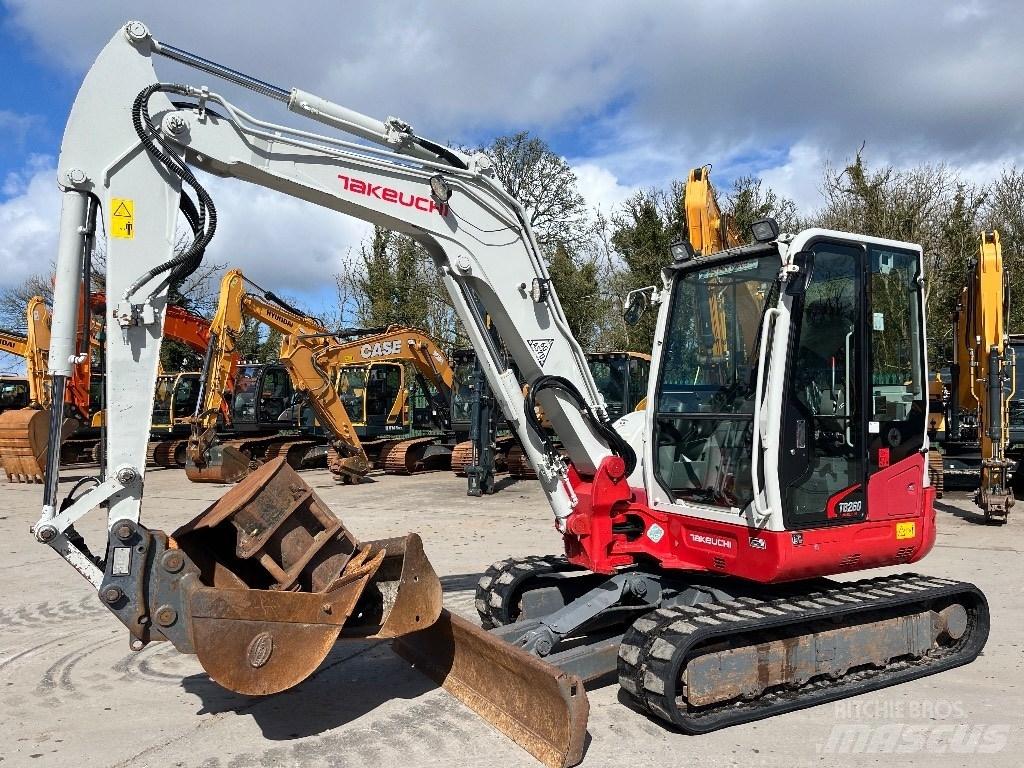 Takeuchi TB260 소형 굴삭기 7톤 미만