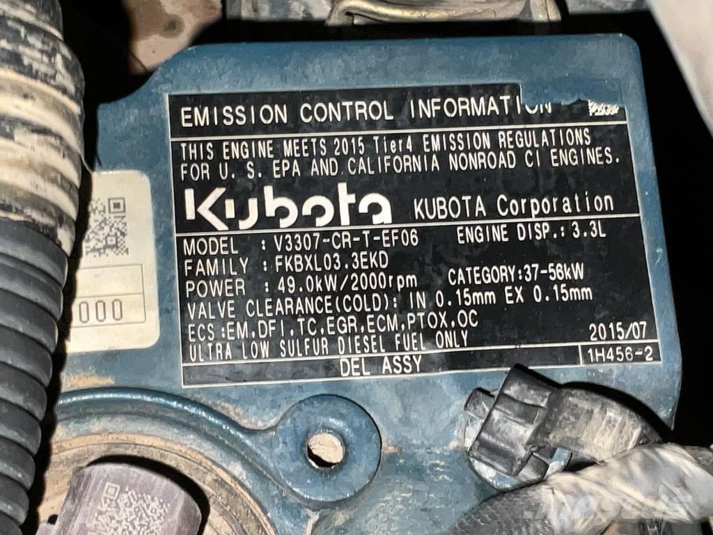 Kubota KX 080-4 중형굴삭기 7톤-28톤