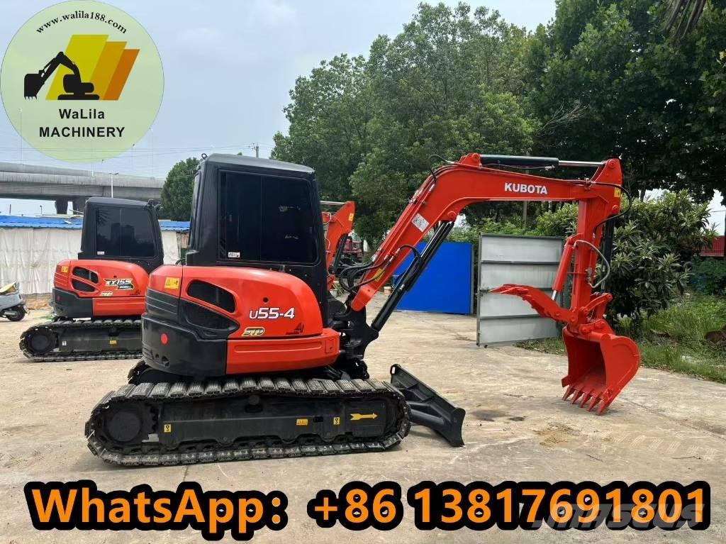 Kubota U 55-4 소형 굴삭기 7톤 미만