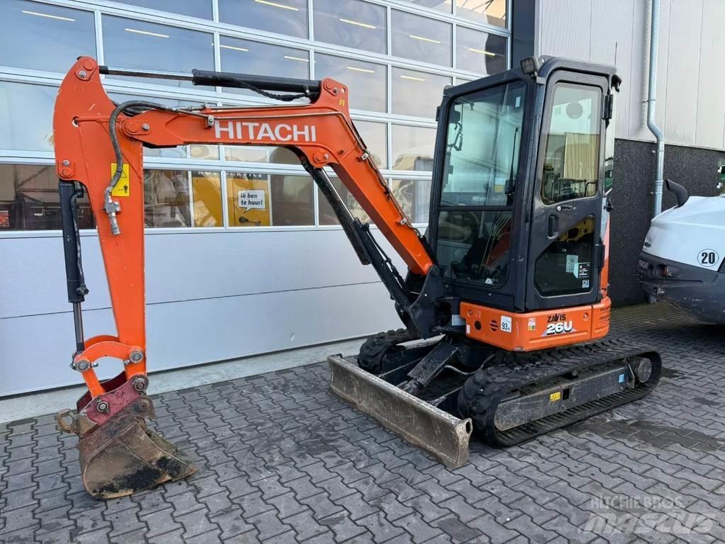 Hitachi ZX26U-6 CR 소형 굴삭기 7톤 미만