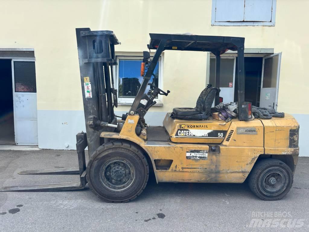 CAT DP50 디젤 지게차