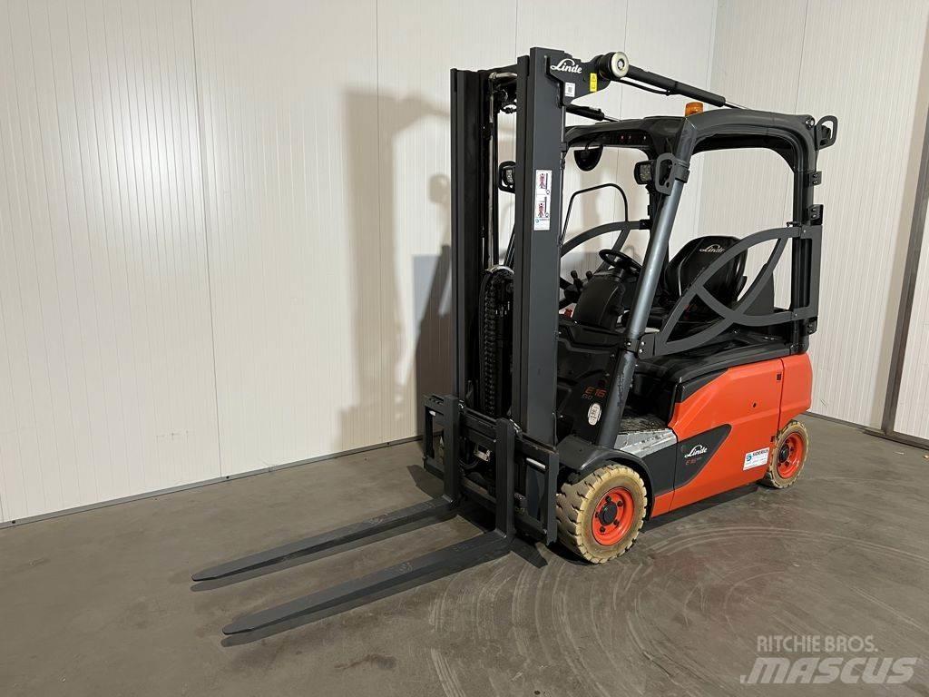 Linde E16P 전동 지게차