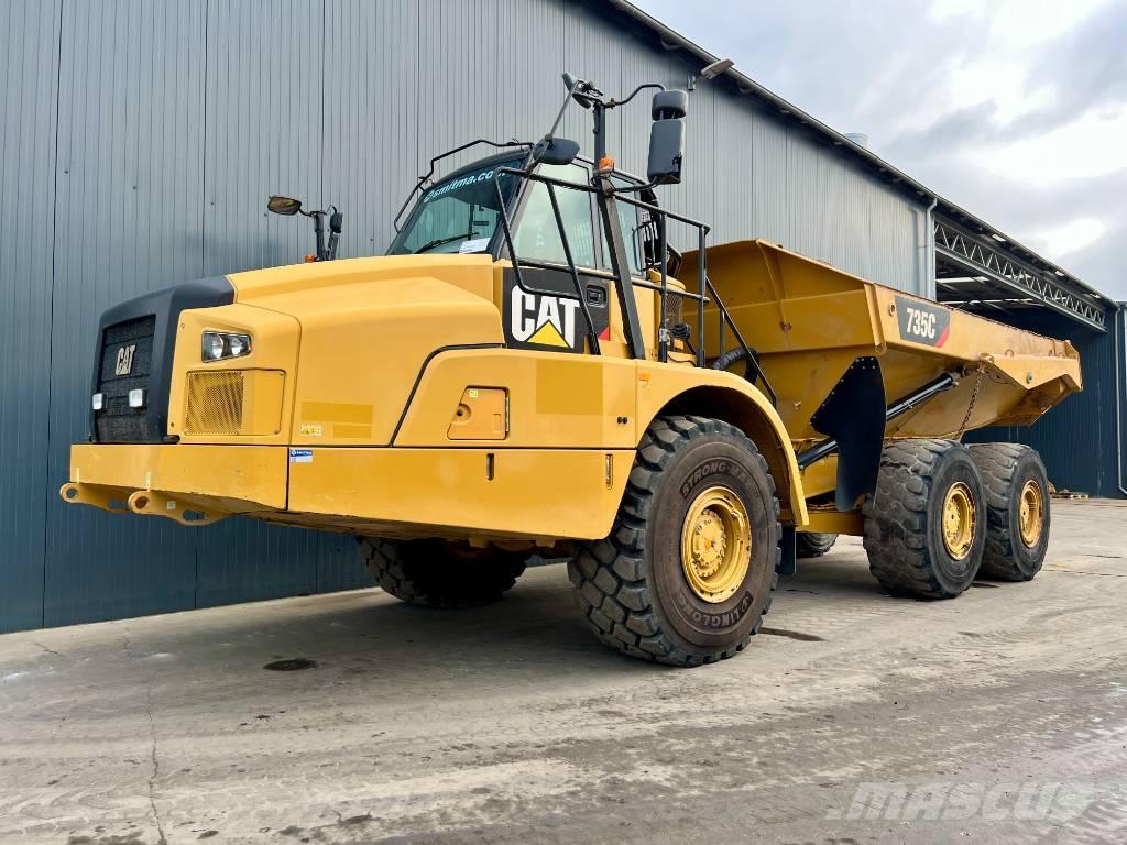 CAT 735C 연결식 홀러