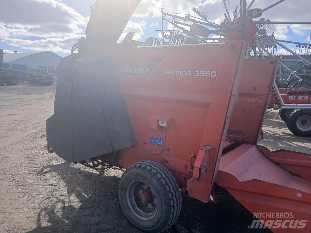 Kuhn Primor 3560 베일 분쇄기, 절단기 및 언롤러