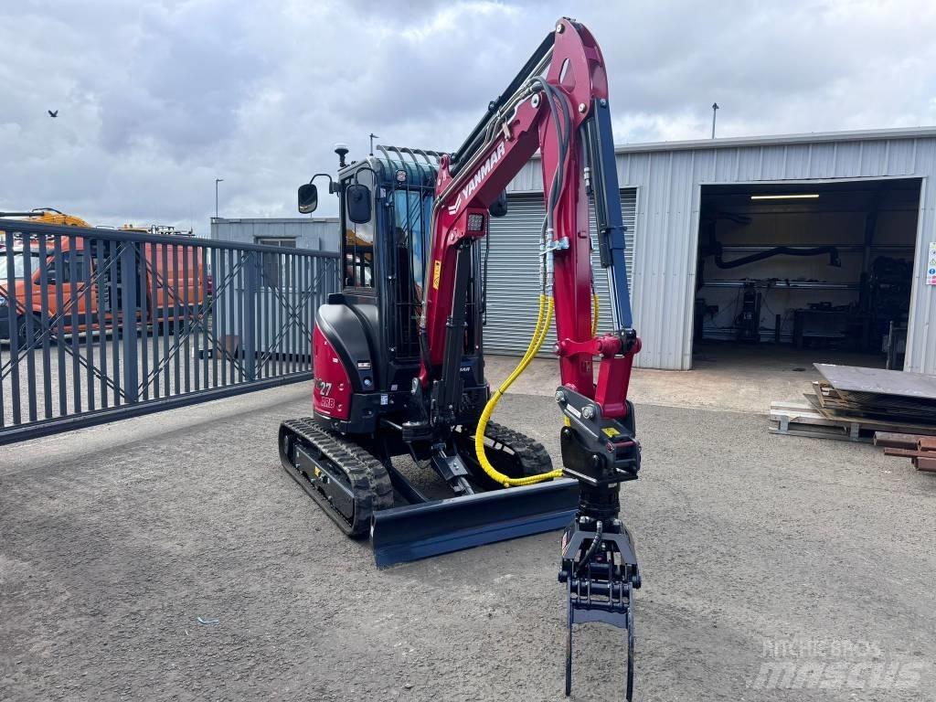Yanmar Vio 27 소형 굴삭기 7톤 미만