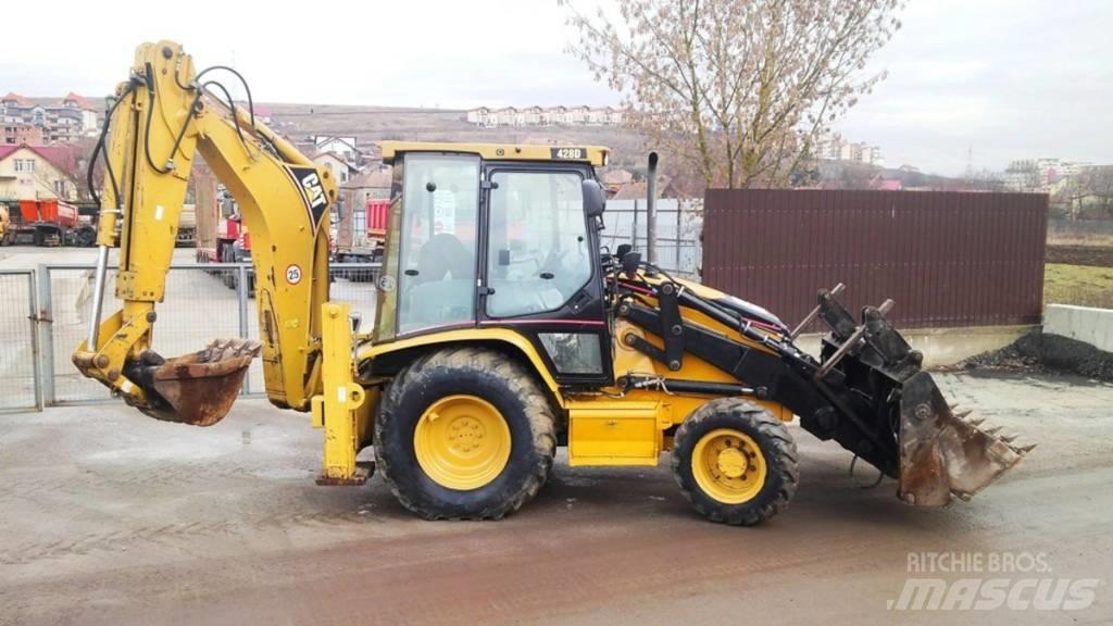 CAT 428D 백호로더