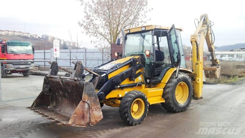 CAT 428D 백호로더