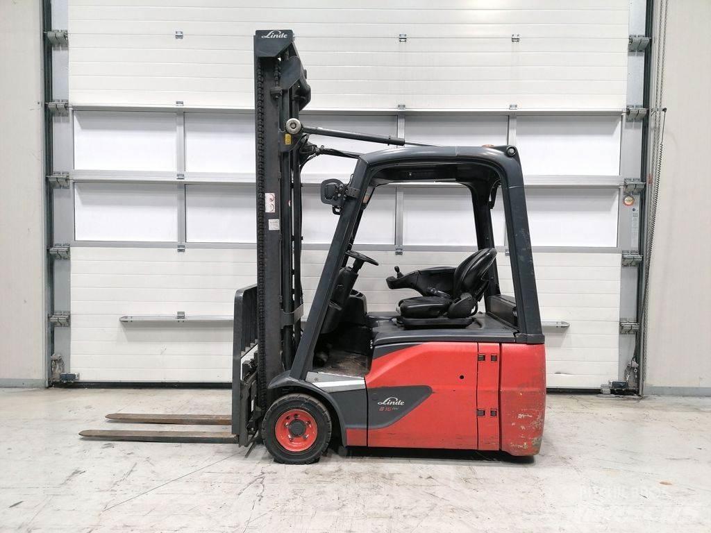 Linde E16-02 전동 지게차