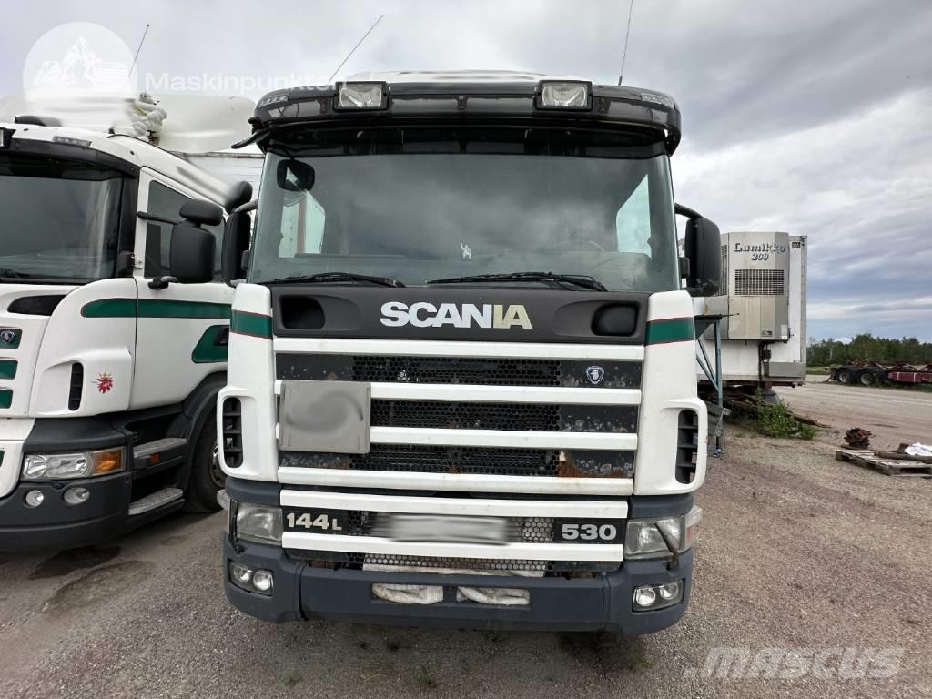 Scania R 124 LB 컨테이너 트럭