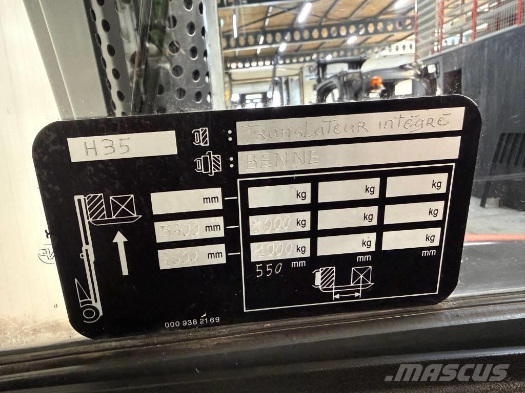 Linde H 35D-01 전동 지게차