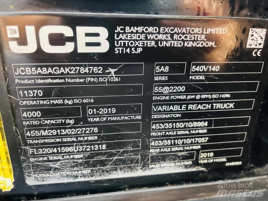 JCB 540-140 텔러 핸들러