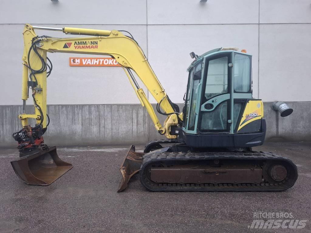 Yanmar SV 100 중형굴삭기 7톤-28톤